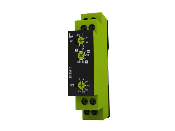 TELE Haase | E1ZM10 Multifunktions-Zeitschaltrelais – 12–240 VAC/DC